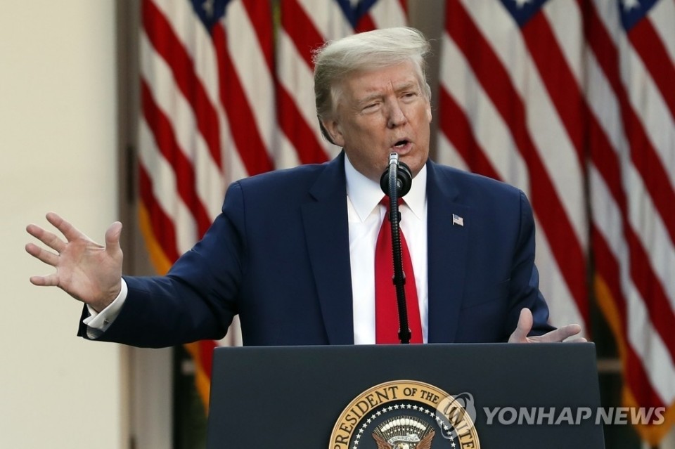 도널드 트럼프 미국 대통령/ AP=연합뉴스