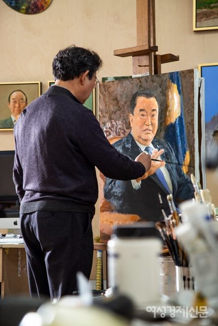 서양화가 이원희 / 이맹호 기자