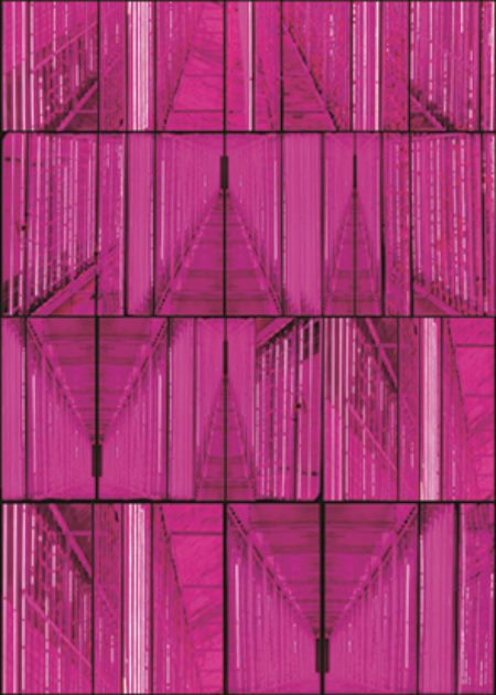 Pink light & Infinite space 175x120cm(x2) Photo collage on digital printing / 작가 제공(무단전재 금지)