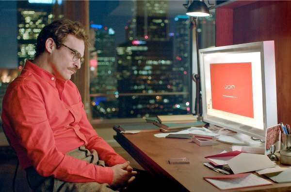 영화 '그녀(HER)'의 한 장면.