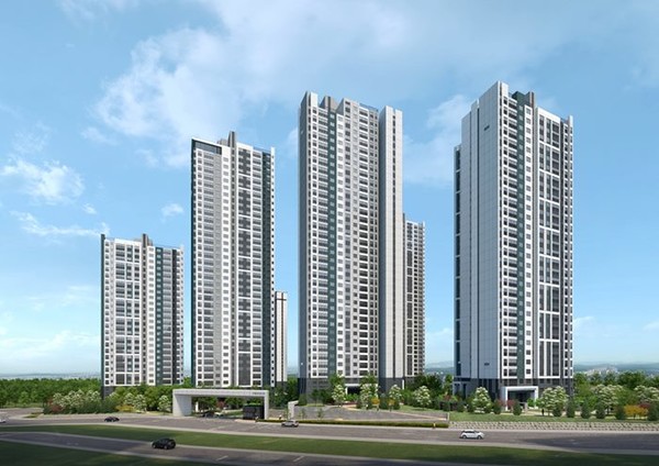 천안 푸르지오 레이크사이드 투시도 / 대우건설 제공