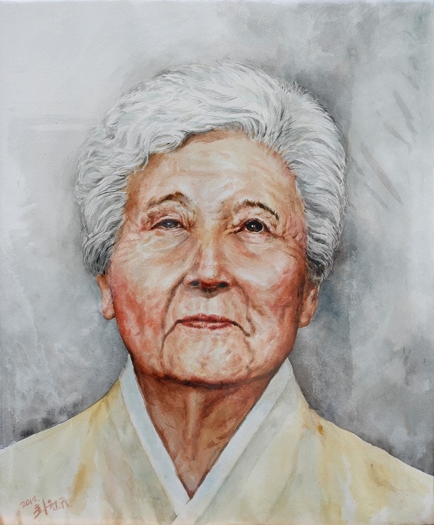 김정숙_최원규作 / (사)항일여성독립운동기념사업회 제공