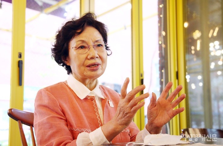 (사)항일여성독립운동기념사업회 김희선 이사장 / 박철중 기자