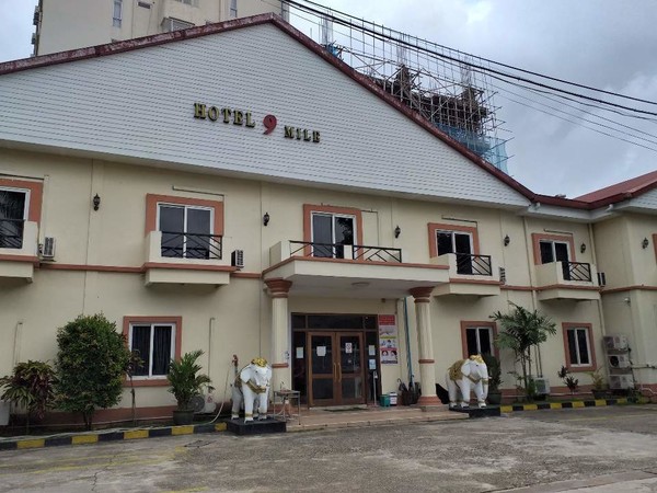 한국계 호텔 전경.