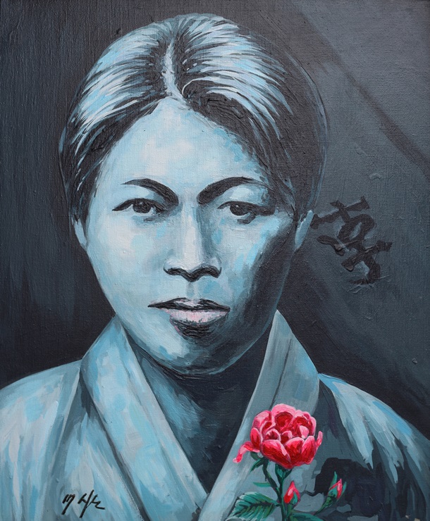 박자혜_조신호作 / (사)항일여성독립운동기념사업회 제공