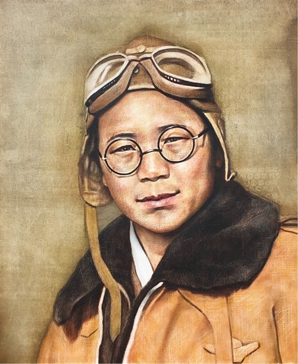 권기옥_作박민지 / (사)항일여성독립운동기념사업회 제공