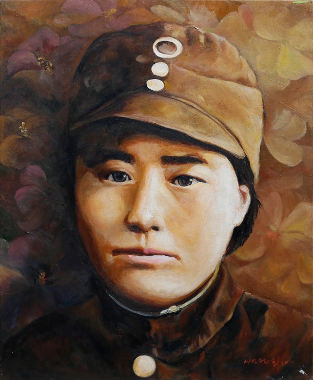 오광심_정삼선作 / (사)항일여성독립운동기념사업회 제공