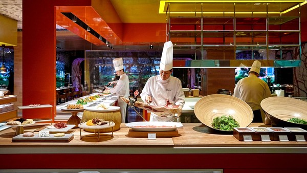 서울 롯데호텔의 뷔페 레스토랑 라세느 /서울 롯데호텔 홈페이지 캡처