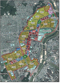 목동 택지개발사업 지구단위계획 수립지역 위치도 /서울시 제공