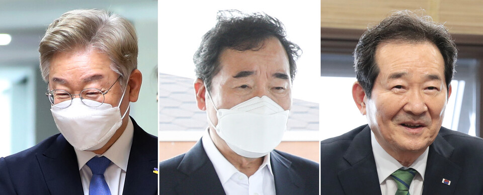 경선 연기 논란이 일단락 된 민주당은 28일부터 오는 30일까지 대선 후보자 선출을 위한 예비후보 등록을 진행한다. / 연합뉴스