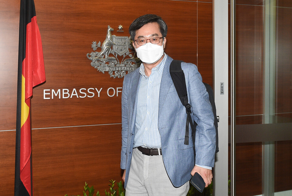 잠재적 대권주자로 거론되고 있는 김동연 전 경제부총리가 대권 행보에 시동을 걸었다. 김동연 전 경제부총리. / 연합뉴스