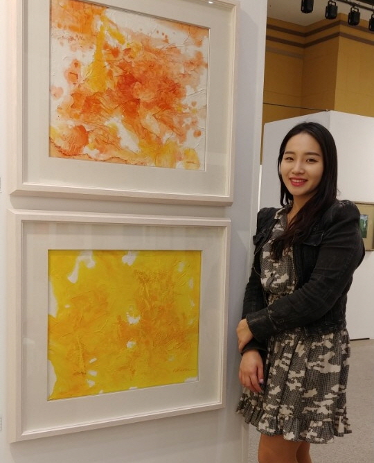 미술을 전공한 대학시절 김민지 대표./브이드림 제공