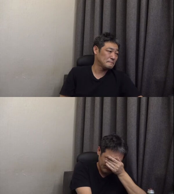 ‘가로세로연구소’, ‘연예부장’ 등 유튜브 채널에서 연예인 등의 사생활 폭로로 주목 받았던 유튜버 김용호가 오열하며 활동 중단을 선언했다. /‘연예부장’ 유튜브 채널