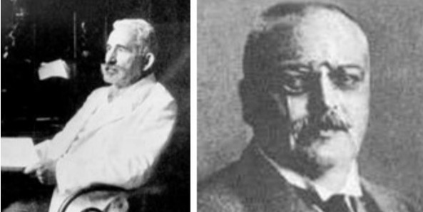 왼쪽부터, 크레펠린 Emil Kraepelin(1856~1926), 알츠하이머 Alosis Alzheimer(1864~1915). 정신의학계의 아버지라고도 불리는 이들은 20세기 초, 일본에 정신의학 기초를 다지는데 큰 도움을 줬다./ Yahoo USA