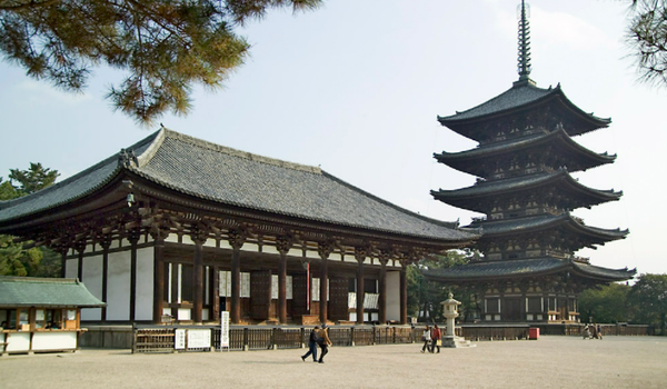 한국계 스님들이 주석하던 유서 깊은 일본의 불교 사원 흥복사. 일본 나라현 나라시에 위치해 있다./ Yahoo Japan