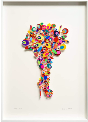 P. The banquet 2 /Paper Cutout , Guashu (2020년 작)/사진제공=에덴박