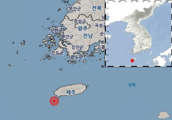 지진 발생 위치 /기상청