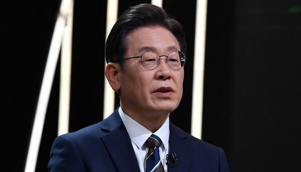 제 20대 대선후보 TV토론을 한 3일 유튜브 구독자수 증가 추이가 가장 높은 채널은 이재명 더불어민주당 대선후보의 유튜브 채널 '이재명'이다. /국회사진기자단=연합뉴스