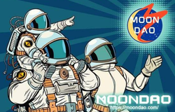 블루오리진의 우주 여행 프로젝트 티켓을 구입하기 위해 결성된 문 다오(Moon DAO)./트위터