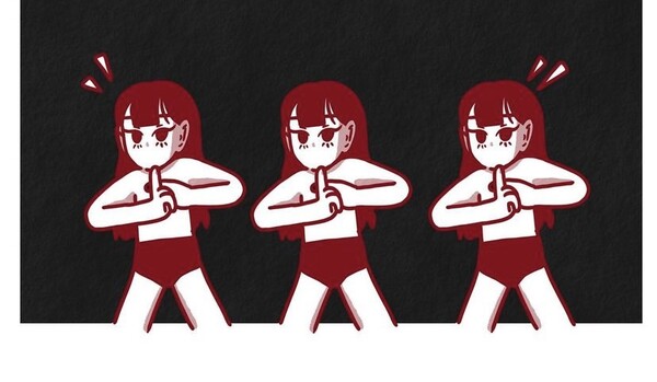 강아람 작가가 연재하는 람툰의 주인공은 팬티만 입고 있다. /강아람 작가 제공