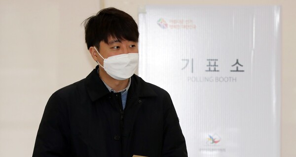 이준석 국민의힘 대표가 제20대 대통령선거 판세에 대해 윤석열 대선후보가 10%포인트 격차로 이길 것으로 내다봤다. /연합뉴스