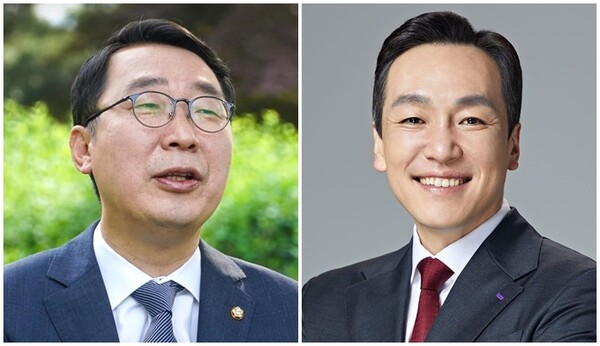 윤영찬 더불어민주당 의원(왼쪽)과 김민수 국민의힘 당협위원장. /윤영찬 의원·김민수 위원장 페이스북