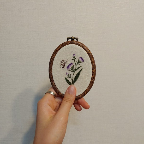 황수민 씨가 새긴 자수. /황수민