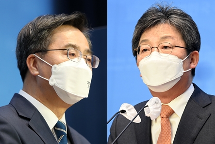 김동연 새로운물결 대표와 유승민 전 의원. / 연합뉴스