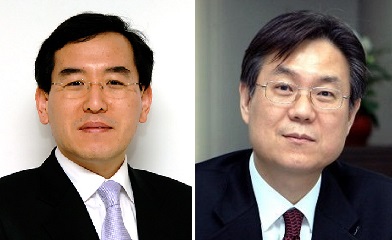 왼쪽부터 이창양 카이스트 교수, 이관섭 한국무역협회 상근부회장