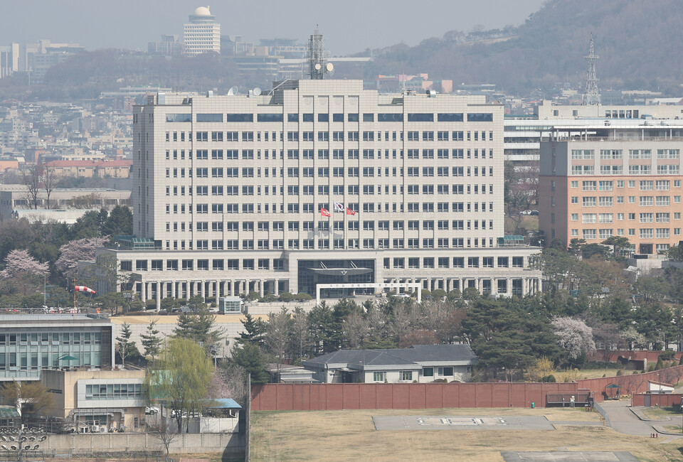 6일 서울 용산구 국방부 청사 모습. /연합뉴스