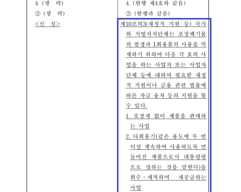 강득구 국회의원 대표발의 법안 신구조문 비교표 /국회 의안정보시스템