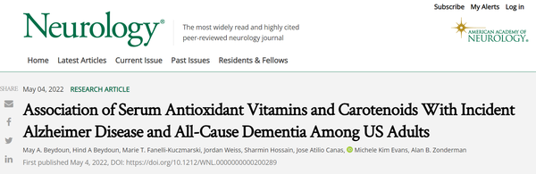 국제학술지 '뉴롤로지'에 게재된 연구 결과 보고서. /뉴롤로지