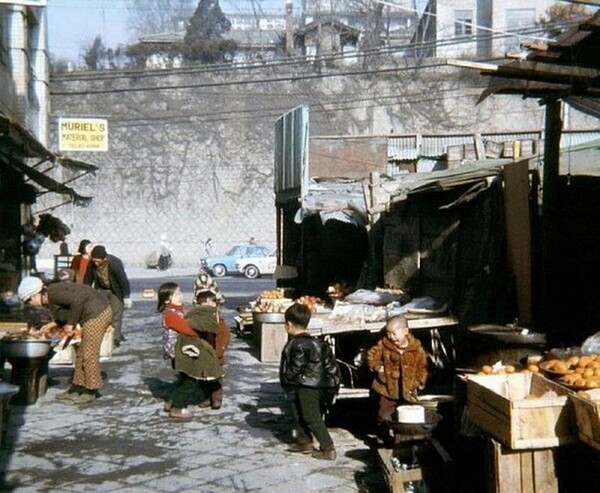 1970년대 초 이태원 거리 /독자제보