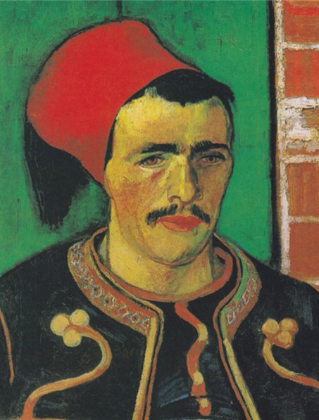 빈센트 반 고흐(1853~1890), 주아브 (The Zouave), 1888 캔버스에 유채, 65.8 cm x 55.7 cm 암스테르담 반 고흐 미술관