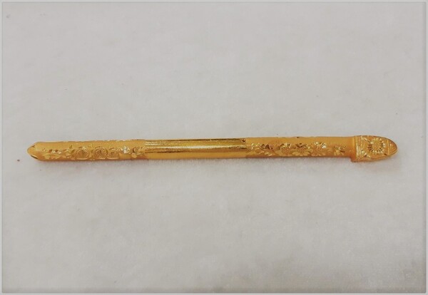 외할머니의 분신이던 금비녀와 유사한 모양의 비녀다. /사진=한국정품금거래소 블로그