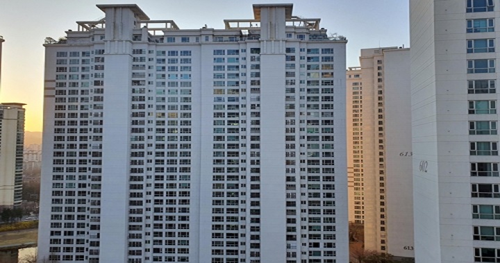 1기 신도시인 성남시 분당구에 위치한 한 아파트 단지. /연합뉴스