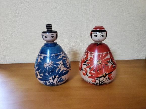 고케시 히나 인형. 3월이 오면 현관에 장식한다. /사진=양은심
