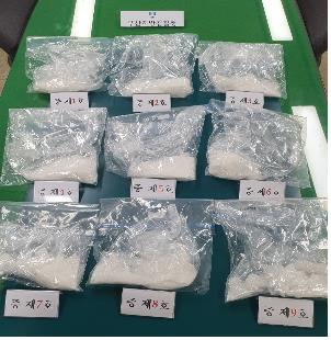 경찰이 압수한 마약. 사진은 기사 내용과 관련 없음 / 연합뉴스