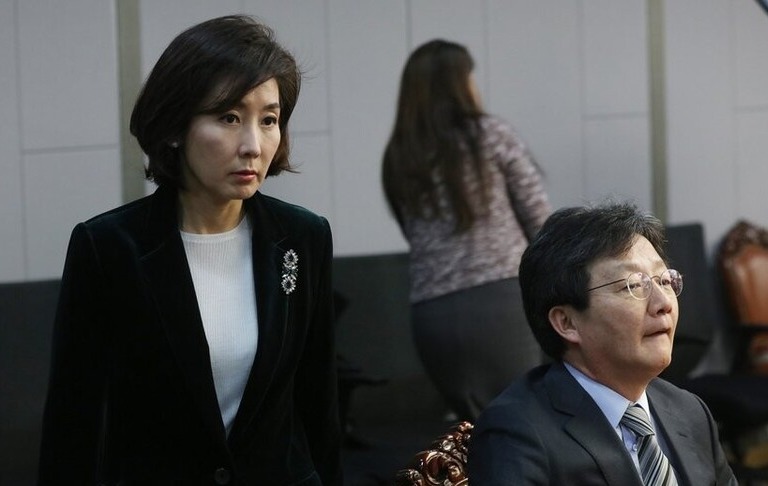 국민의힘 나경원 전 의원(왼쪽)과 유승민 전 의원 /연합뉴스