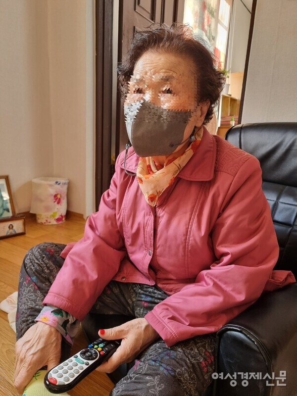 사연의 주인공 '복순 씨' /이인숙 님 제공