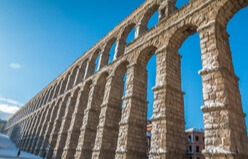 유럽 전역 로마 제국의 상징적 건축물 수도교 /게티이미지뱅크