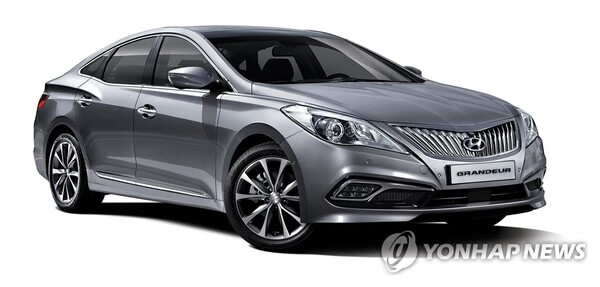 현대자동차의 2016년식 그랜저 HG /연합뉴스