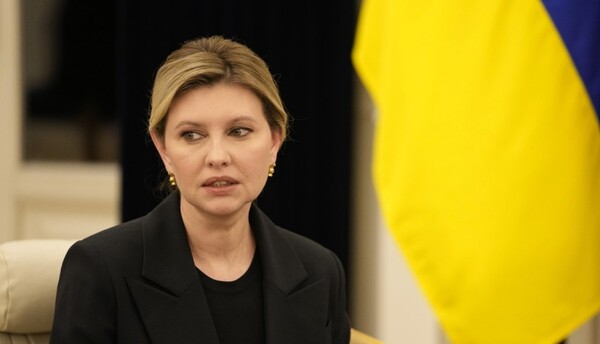 블로디미르 젤렌스키 우크라이나 대통령 부인인 올레나 젤렌스카. /연합뉴스