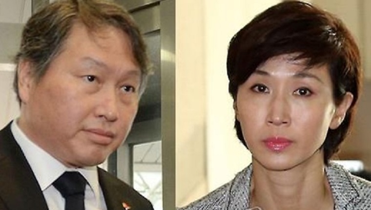 최태원 SK그룹 회장과 노소영 아트센터 나비 관장 /여성경제신문 DB