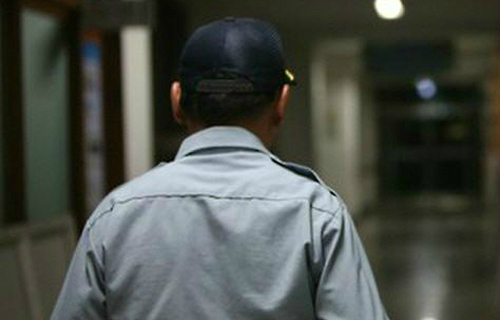 경비원 /연합뉴스