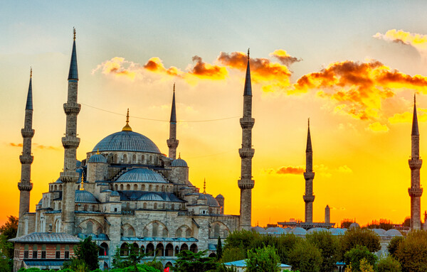 터키 이스탄불 블루 모스크 /게티이미지 뱅크