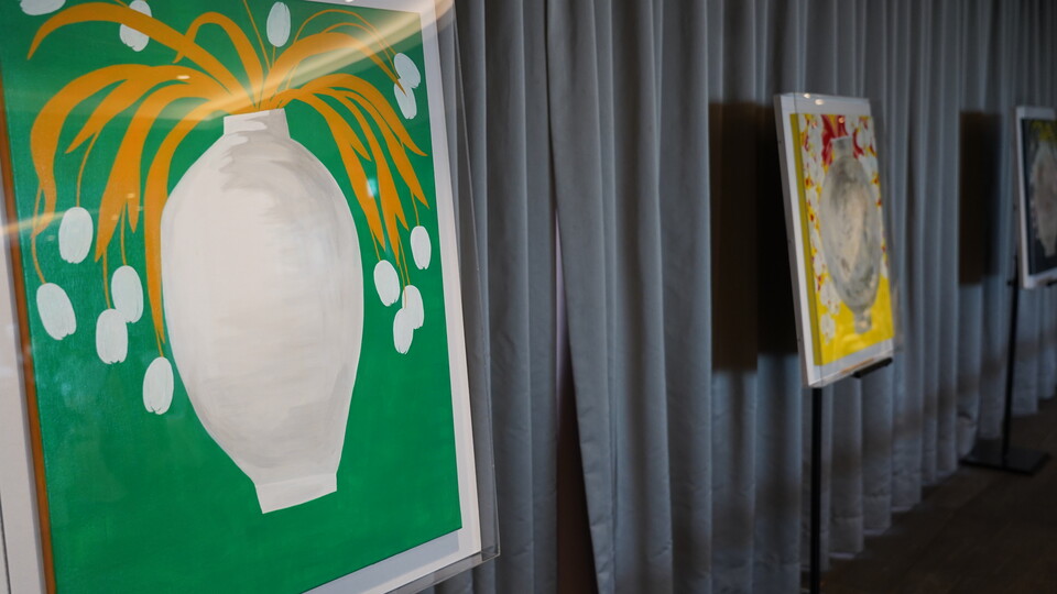 ‘자기를 위한 꽃꽂이’가 16일 반얀트리 클럽 앤 스파 서울 페스타홀에서 열렸다. /최수빈 기자