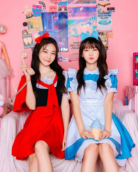 '듀자매' 크리에이터인 만능 엔터테이너 허영주·허정주 씨 자매의 글로벌 도전기 행사도 열린다. /듀자매 인스타그램 캡처