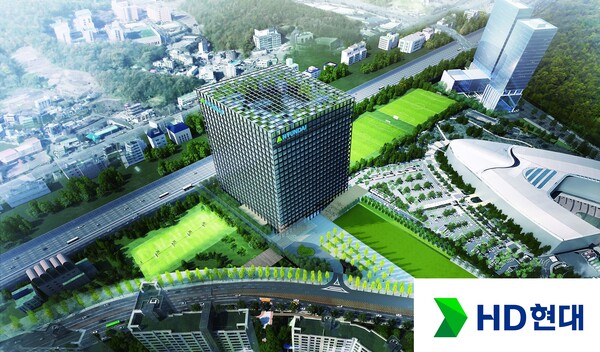 HD현대의 경기도 판교 신사옥 글로벌R&D센터(GRC)