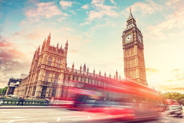 영국 동남쪽에 위치한 런던. 잉글랜드의 왕국 통일을 이루고 해가 지지 않는 제국의 수도가 되었다. /게티이미지뱅크